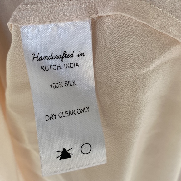 Laura Siegel Silk Tie Dye Maxi Dress M - Picture 8 of 9